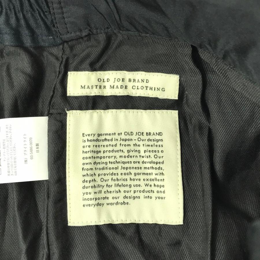 OLD JOE オールドジョー GATHERING-WAIST SPORTING TROUSER シルク混