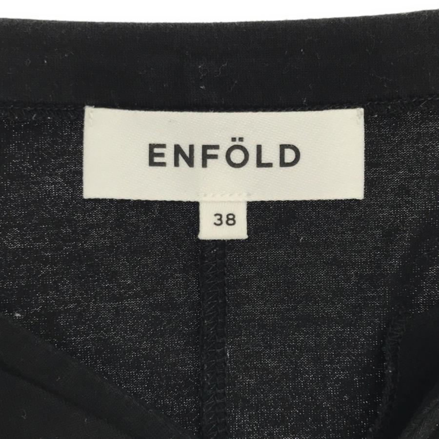 ENFOLD（エンフォルド） 18SS シルケット天竺タックプルオーバー 