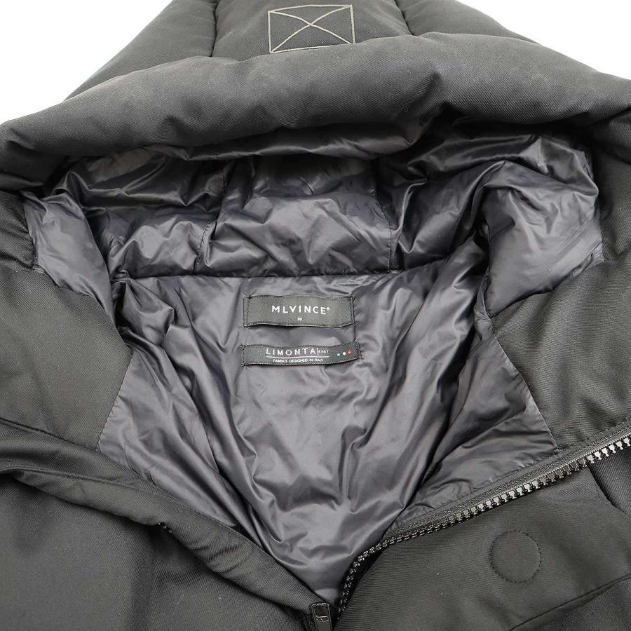 MLVINCE ブラック ダウンジャケット M