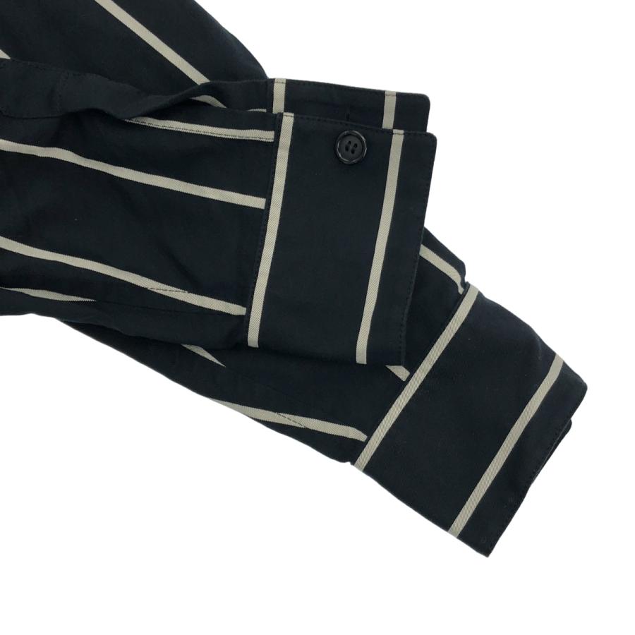 CELINE by Phoebe Philo セリーヌ フィービーファイロ 18SS ベルテッドストライプオーバーサイズワンピース 2 6BD4/755A ブラック 36 ITZCF8UYTR8Gの画像