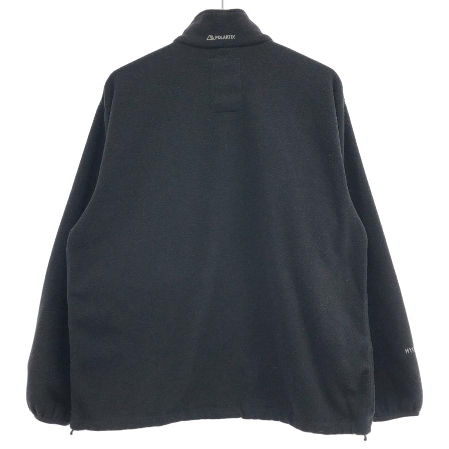 HYKE ハイク 25AW POLARTEC FLEECE TOP プルオーバーフリース 252-17551 ブラック 2 HYKE（ハイク） 25AW POLARTEC FLEECE TOP プルオーバーフリース 252