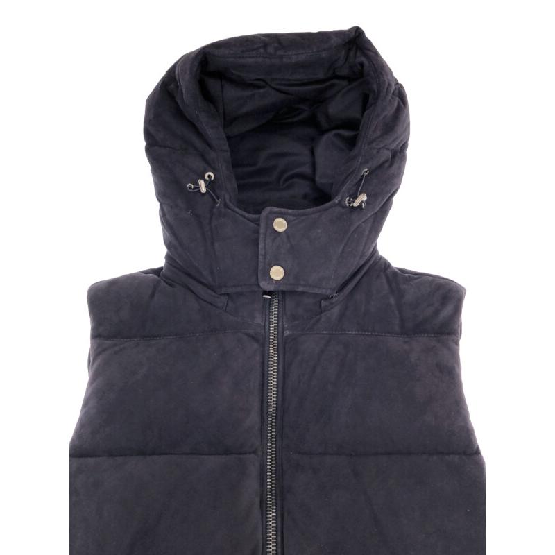 Moorer FAYER-URフェイヤーシープスエード ダウンベスト