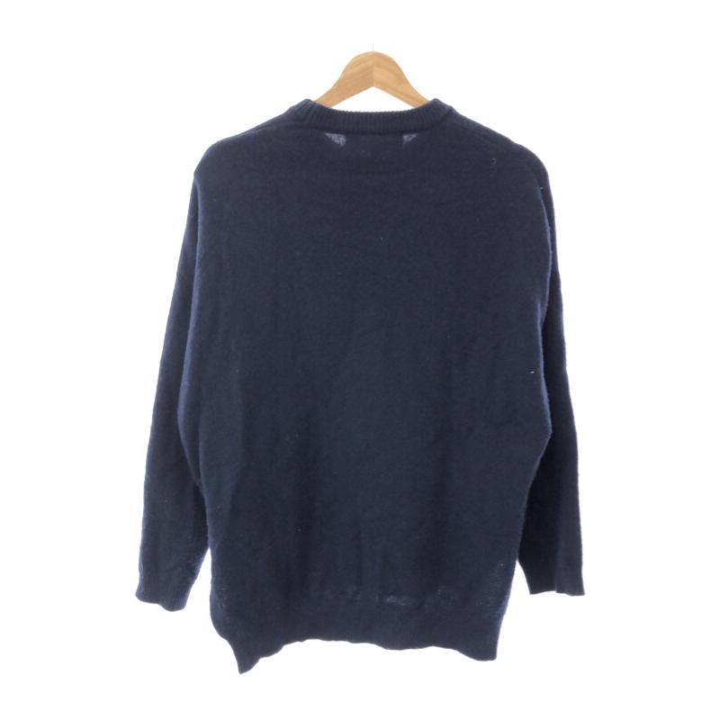 ENFOLD エンフォルド 14AW ドロップショルダーウールニットセーター 