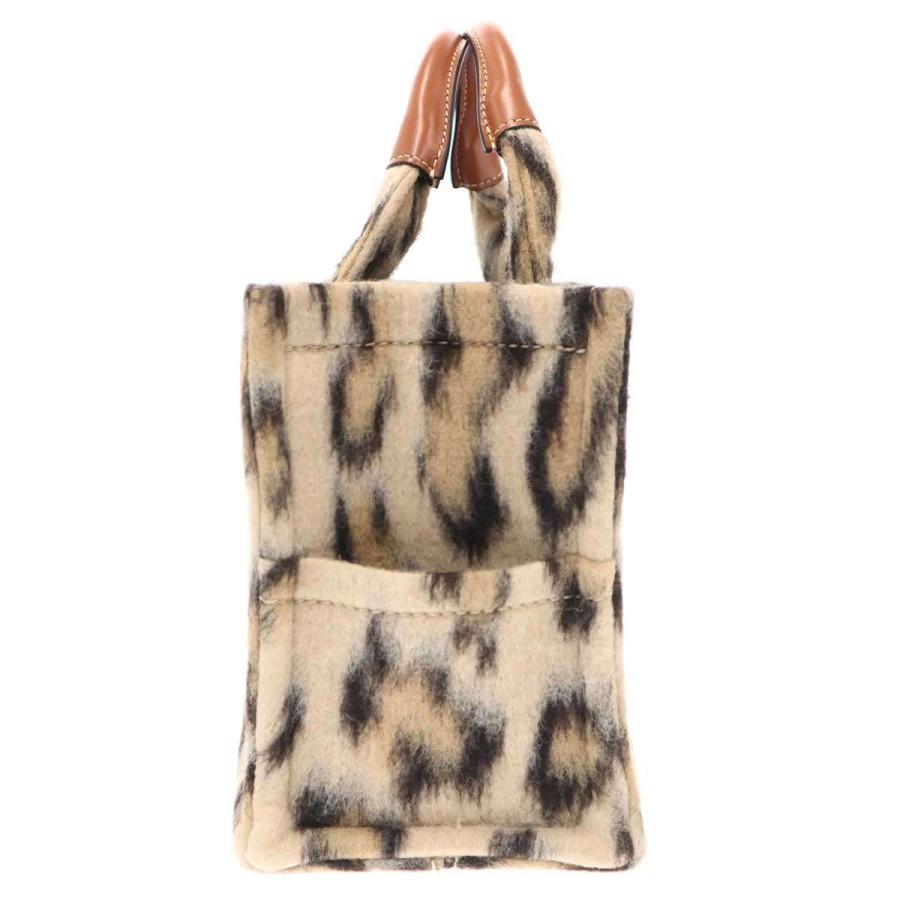 CELINE セリーヌ Small Cabas Triomphe Bag スモール カバ タイス トリオンフレオパード  2WAYショルダーバッグ  ベージュ CELINE（セリーヌ） Small Cabas Triomphe Bag スモール カバ タイス