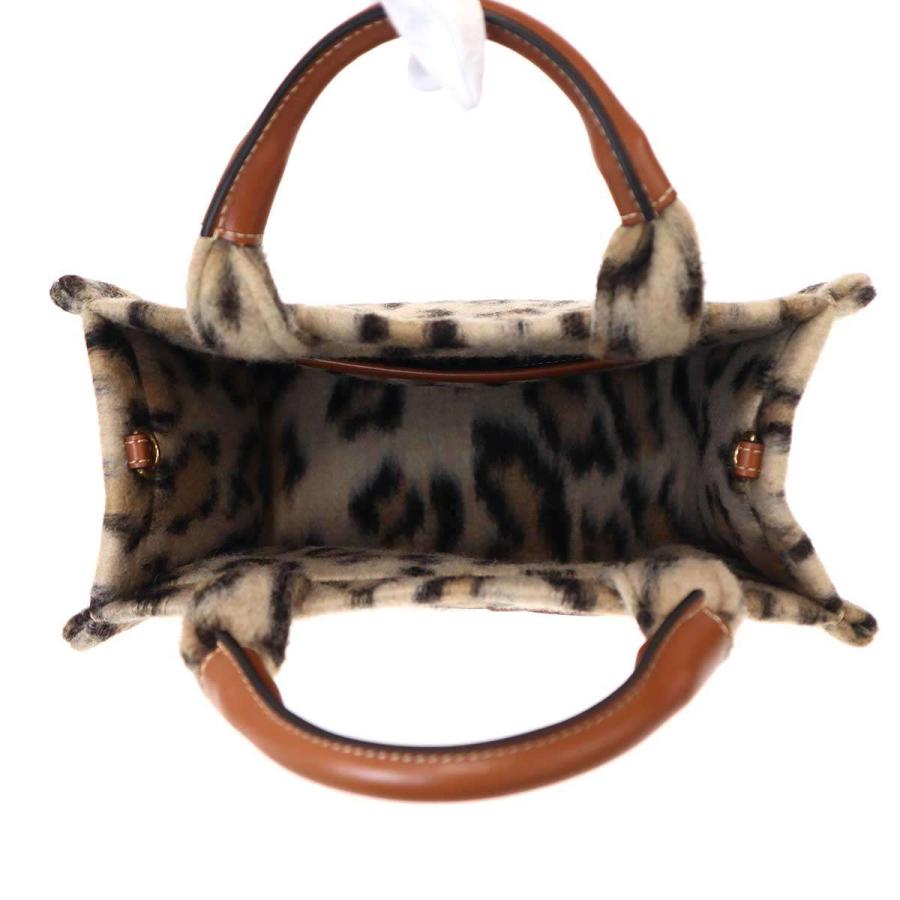 CELINE セリーヌ Small Cabas Triomphe Bag スモール カバ タイス トリオンフレオパード  2WAYショルダーバッグ  ベージュ CELINE（セリーヌ） Small Cabas Triomphe Bag スモール カバ タイス