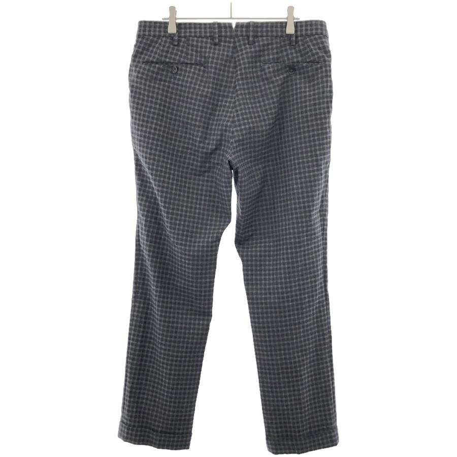 【美品】PT01 EVO FIT テーパード スラックス　super100's PT01（ピーティーゼロウーノ） SUPER 100's EVO FIT チェック柄ウール