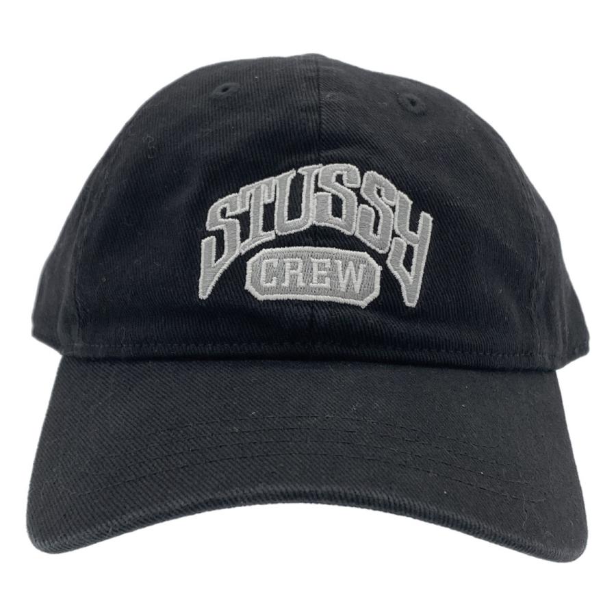 STUSSY（ステューシー） CREW STRAPBACK キャップ ブラック F