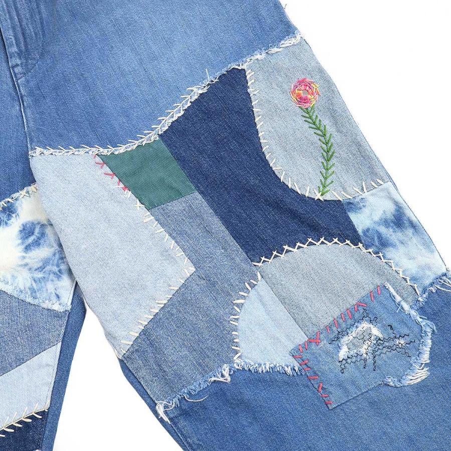キャピタルカントリーパッチワーク 刺繍ショートパンツ