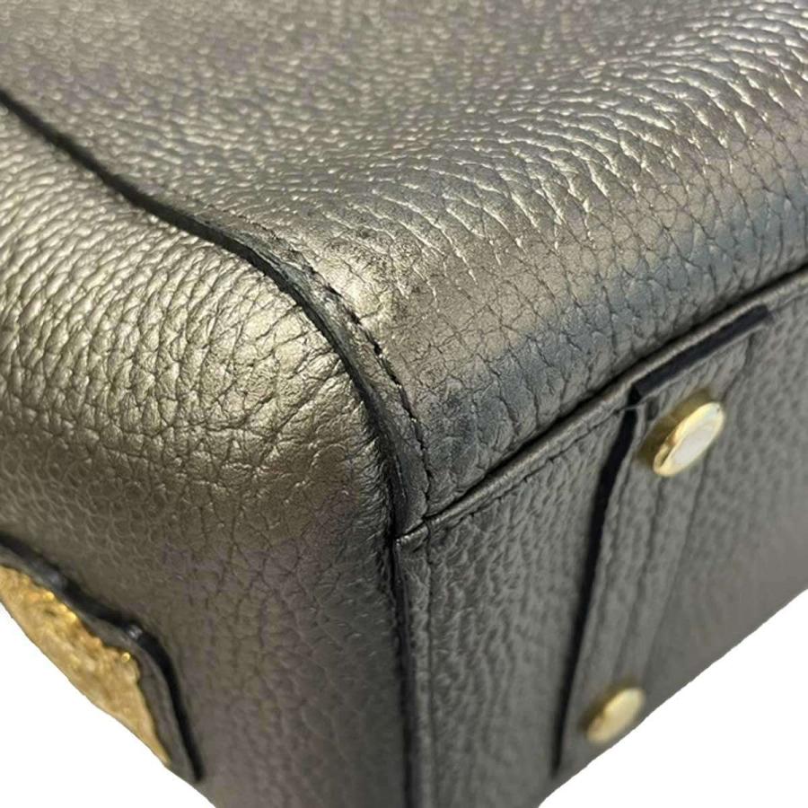 A.D.M.J. エーディーエムジェイ 2WAY レザー ハンド ショルダーバッグ 