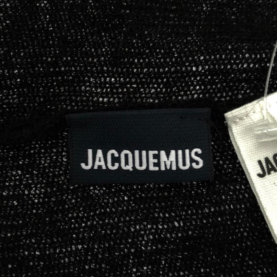 JACQUEMUS ジャックムス クロップドモヘヤカーディガン ブラック JACQUEMUS ジャックムス クロップドモヘヤカーディガン ブラック