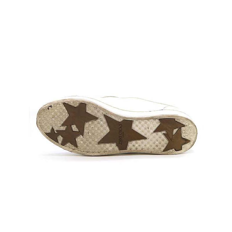 JIMMY CHOO ジミー チュウ ベルクロ ローカットスニーカー JIMMY CHOO ジミー チュウ ベルクロ ローカットスニーカー