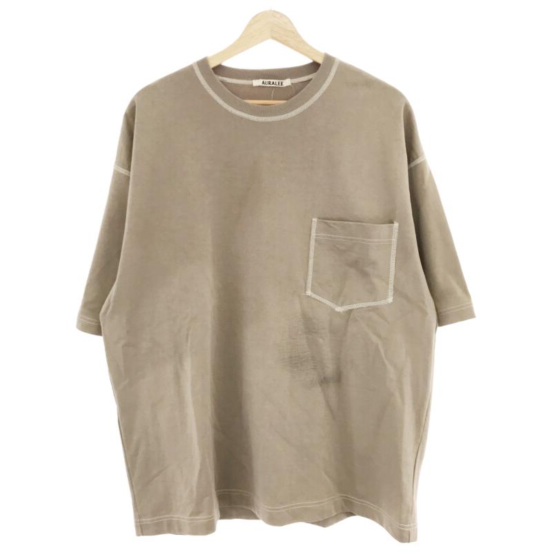 AURALEE（オーラリー） 22SS HIGH DENSITY ORGANIC COTTON JERSEY BIG 