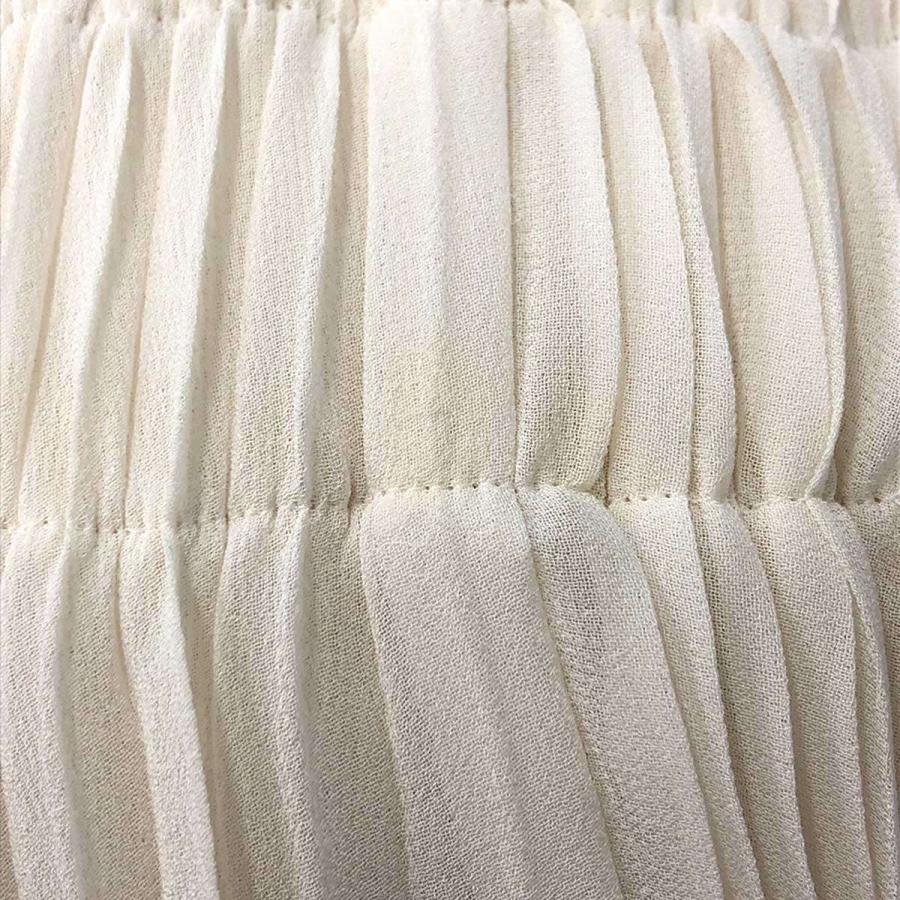 シクラスXSニットワンピース CYCLAS シクラス シルクプリーツドッキングニットワンピース 1-02-09