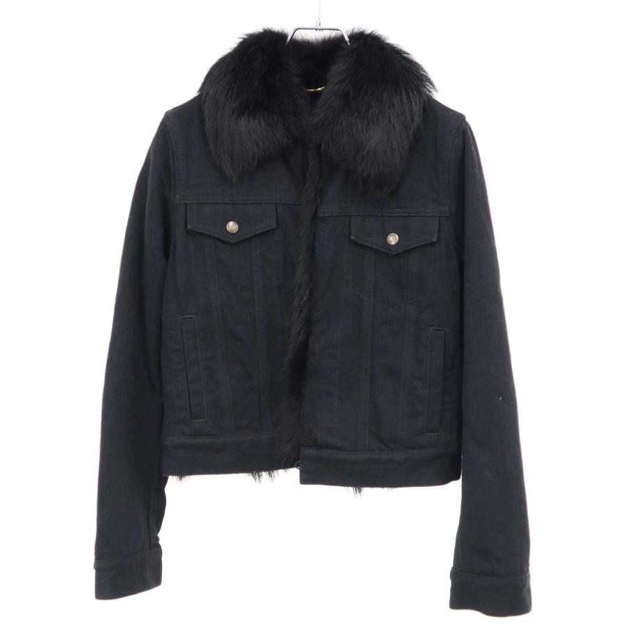 SAINT LAURENT PARIS サンローラン パリ フォックスファーデニム 