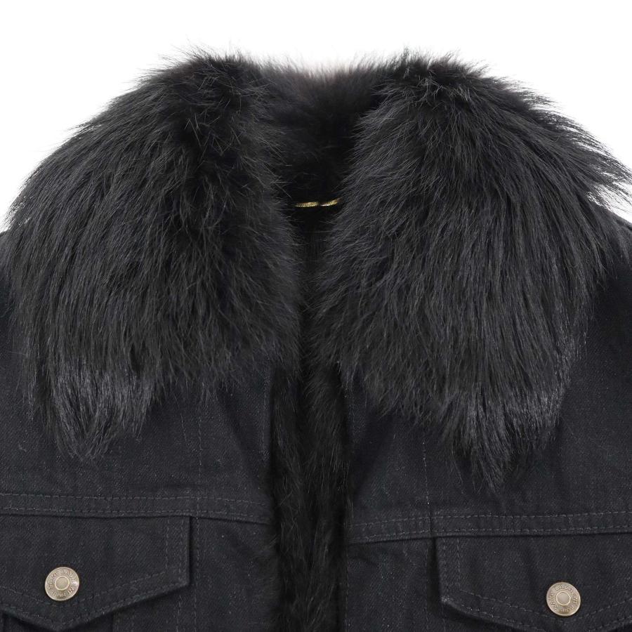 SAINT LAURENT PARIS サンローラン パリ フォックスファーデニム