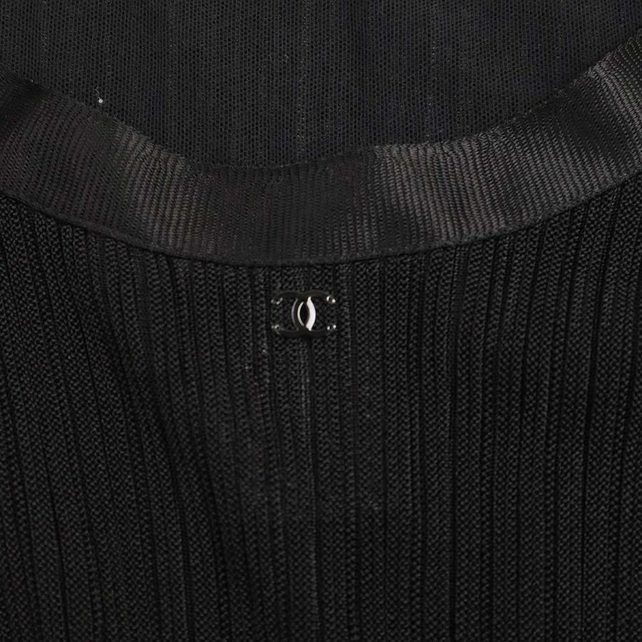 CHANEL（シャネル） ノースリーブワンピース P37549K02416 ブラック 42