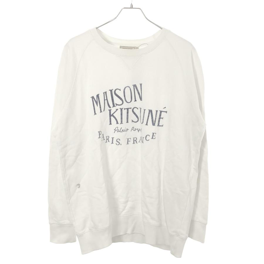 MAISON KITSUNE（メゾン キツネ） 17AW ロゴプリントクルーネック