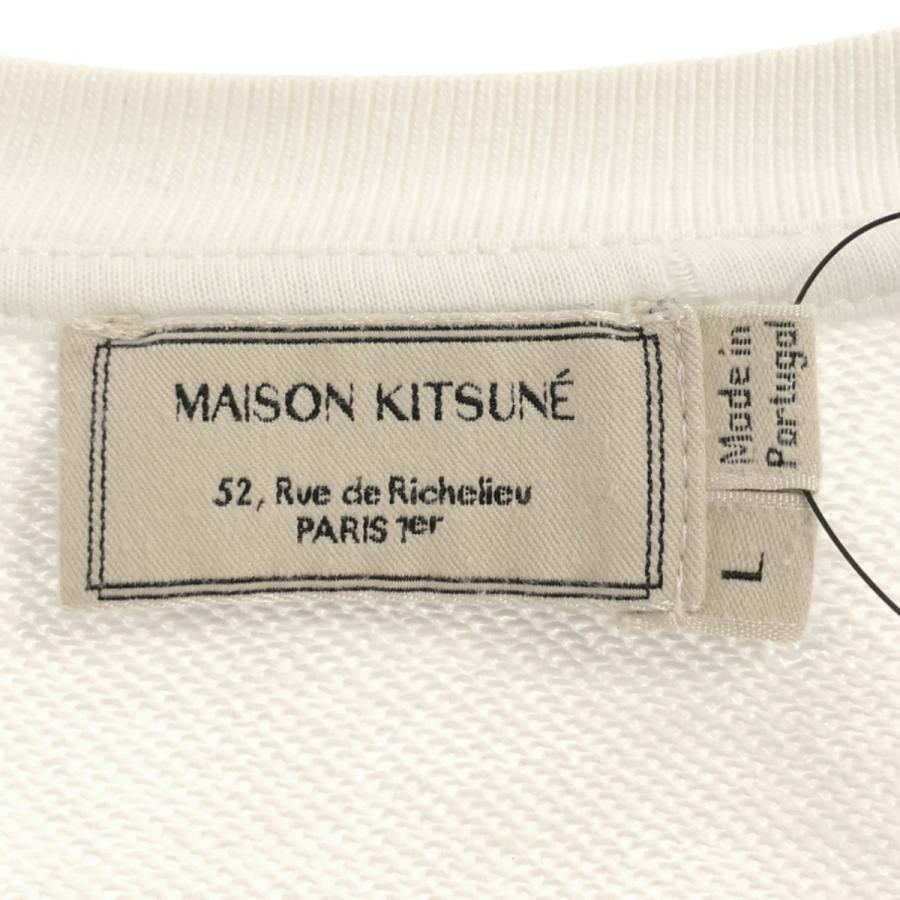 MAISON KITSUNE（メゾン キツネ） 17AW ロゴプリントクルーネック