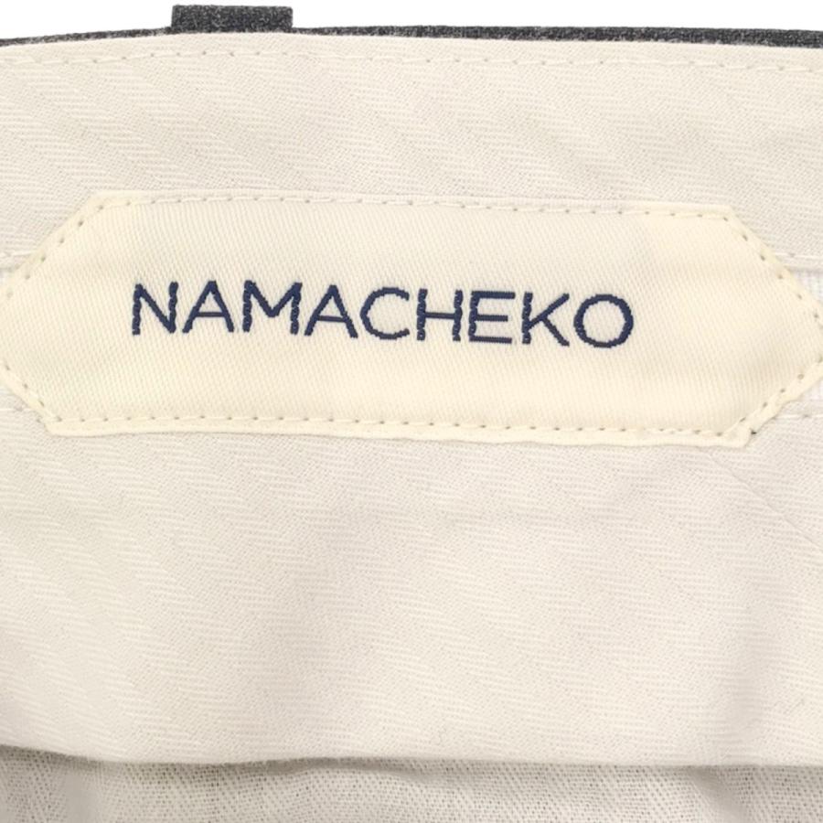 NAMACHEKO ナマチェコ 19SS Super 120's クロップドトラウザーズパンツ  グレー XS NAMACHEKO（ナマチェコ） 19SS Super 120's クロップドトラウザーズ