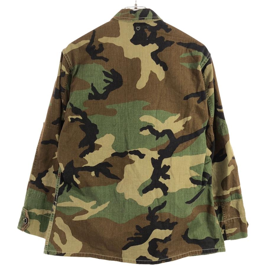 BASICKS  ベイシックス 23SS USA Camo Jacket カモフラミリタリージャケット  グリーン M BASICKS ベイシックス 23SS USA Camo Jacket カモフラミリタリー