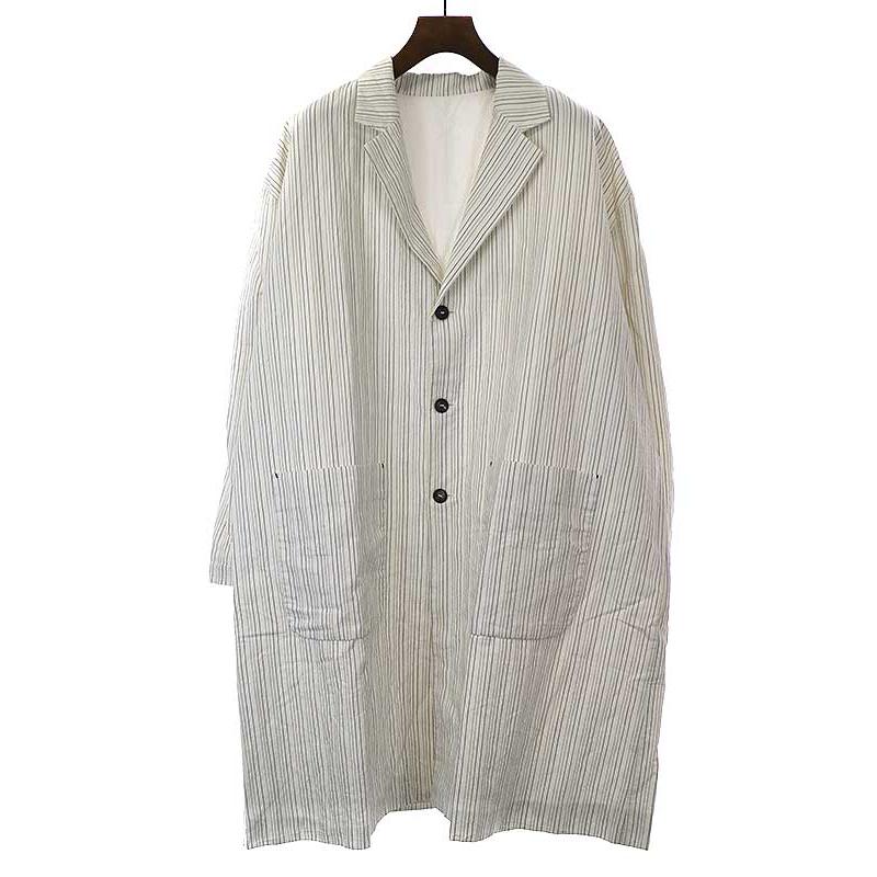 BERGFABEL Bergfabel バーグファベル MOON COAT ストライプ BERGFABEL Bergfabel バーグファベル MOON COAT ストライプ