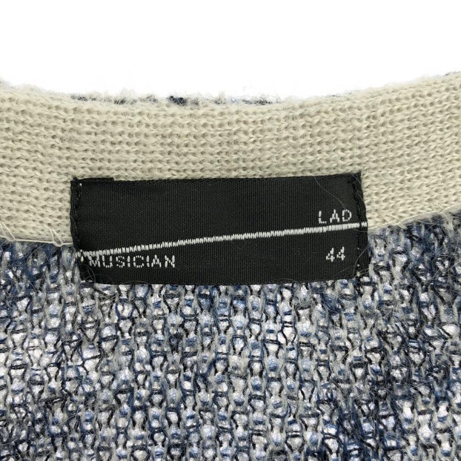 LAD MUSICIAN ラッドミュージシャン 21AW MOHAIR W JACQUARD LEAF KNIT 