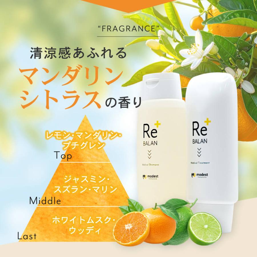 modest フケ かゆみ 脂漏性 ノンシリコン アミノ酸 リバラン スカルプ