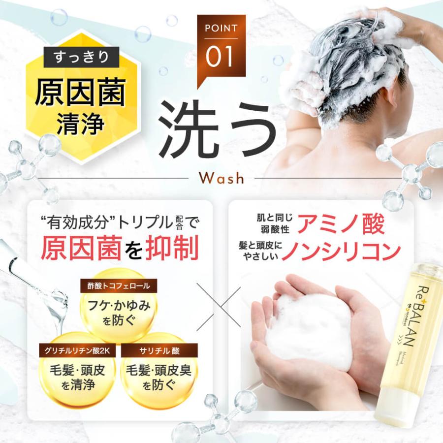 フケ かゆみ 脂漏性 ノンシリコン アミノ酸 薬用スカルプシャンプー 2本セット 脂漏性 湿疹 スカルプ 男性 女性 べたつき 豊な泡立ち 香り 医薬部外品 | modest | 13