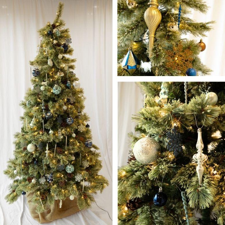 クリスマスツリー オーナメント 北欧 おしゃれ LED キャロルツリー