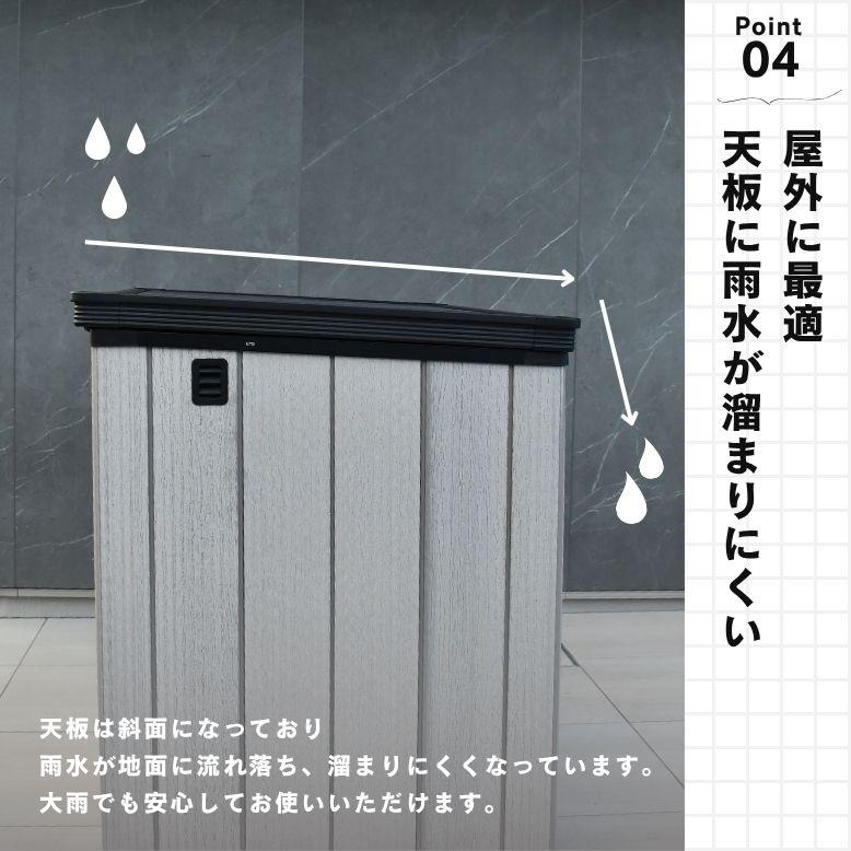 DEPOS 物置 おしゃれ サイクルポート 屋外 小型 大型 樹脂 収納庫 屋外