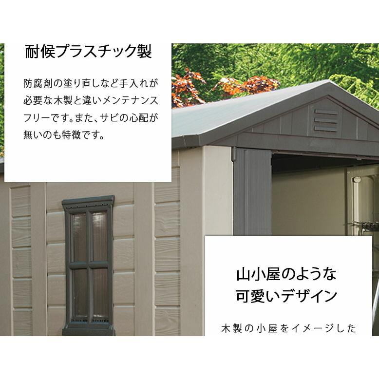 大型物置 おしゃれ ケター ファクター4 6 Keter Factor 4 6 大型宅配便ｙ 代金引換不可 ケター 納屋 物置 収納庫 Depos Life Style 通販 Yahoo ショッピング