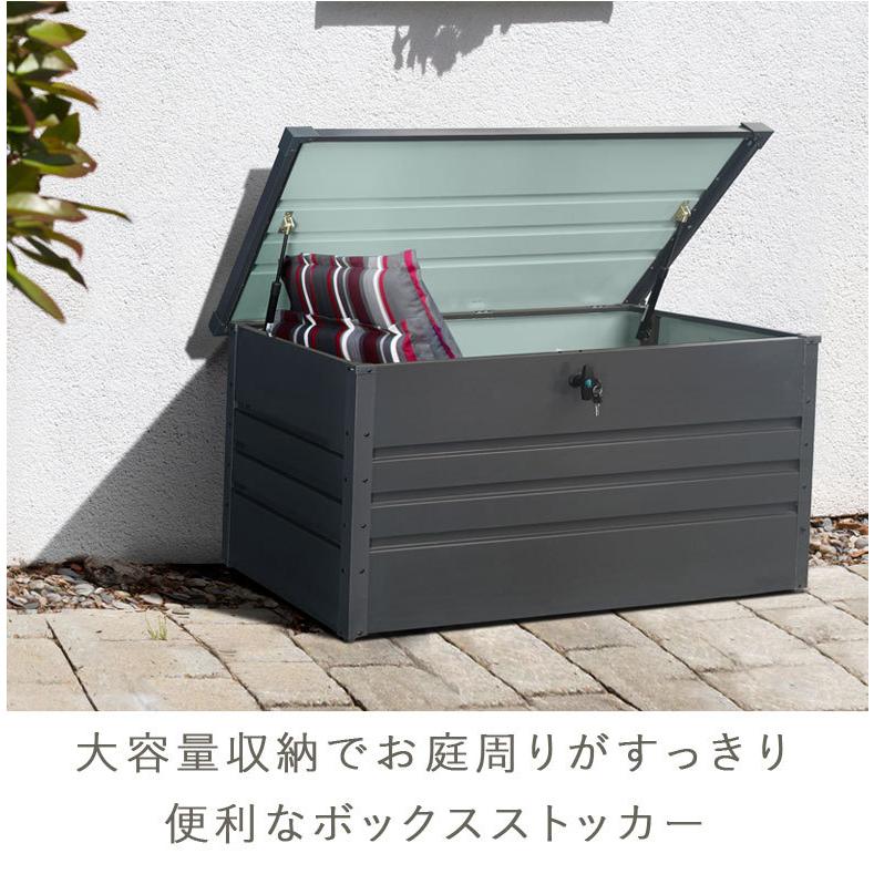 物置 屋外 小型 収納ボックス 大型ストッカー おしゃれ スチール収納庫