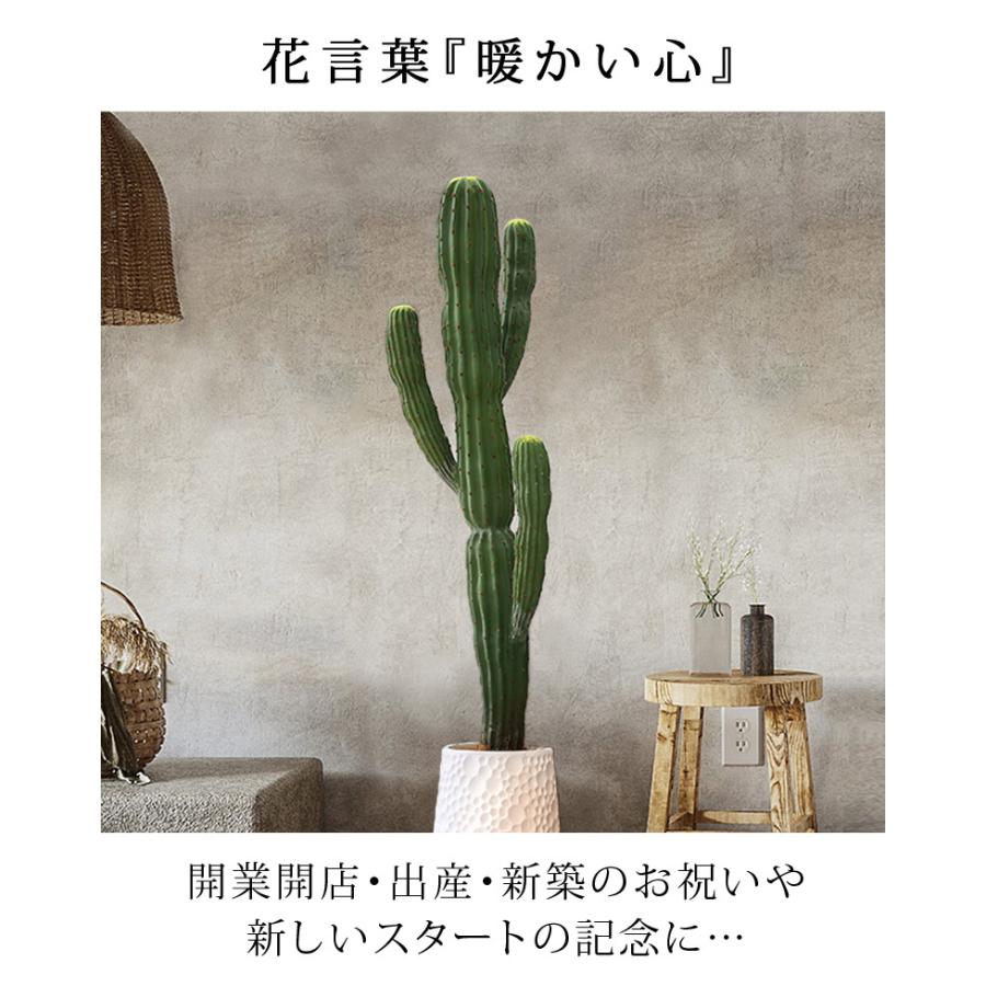 人工観葉植物 フェイクグリーン 観葉植物 造花 インテリア 大型 室内 おしゃれ サボテン150cm hnw1の画像
