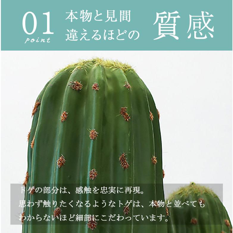 人工観葉植物 フェイクグリーン 観葉植物 造花 インテリア 大型 室内 おしゃれ サボテン150cm hnw1の画像