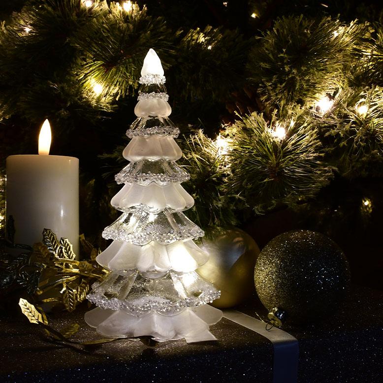 クリスマスツリー オーナメント クリスマス 北欧 おしゃれ 電飾付き