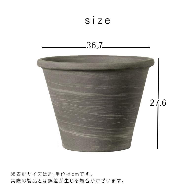 植木鉢 素焼き テラコッタ 16号鉢 おしゃれ 陶器 プランター 観葉
