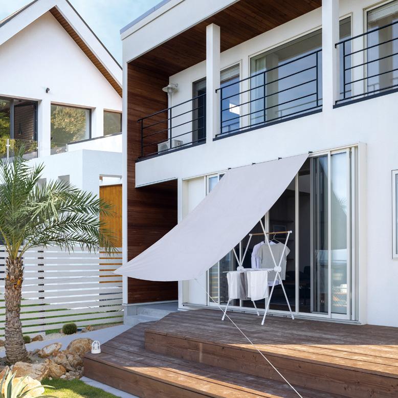 日よけ シェード 幅180 サンシェード バルコニー 撥水 目隠し 庭