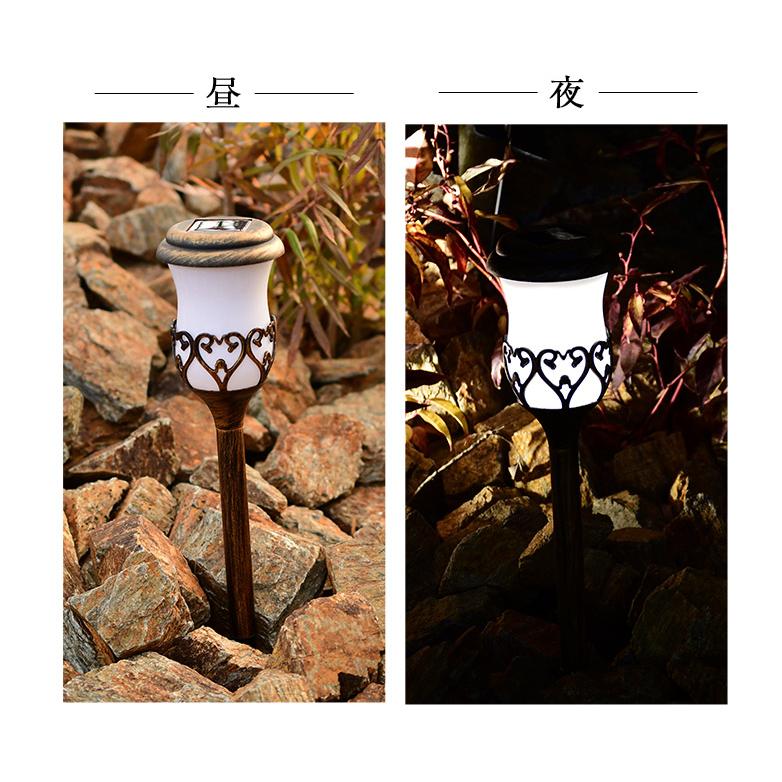 ソーラーライト ガーデンライト ソーラー おしゃれ led 屋外 外灯 庭 ポール ソーラーライトレトロランプ |  | 04