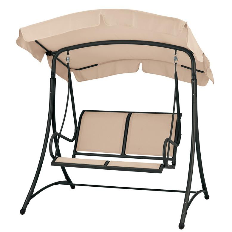 ベンチ 屋外 ガーデンベンチ ロッキングチェア おしゃれ スイング ハンギング ハンモックチェア シェード ガーデニング ロッキングベンチ ライトブラウン tkd1 |  | 10