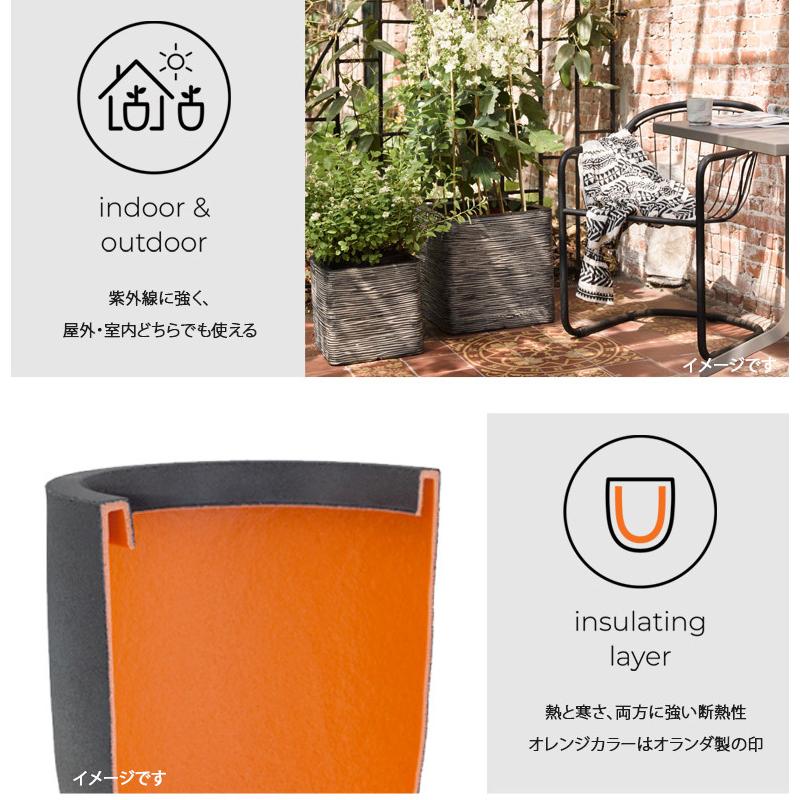 植木鉢 ボール型植木鉢 capi カピ エッグプランター 43×41 スムース