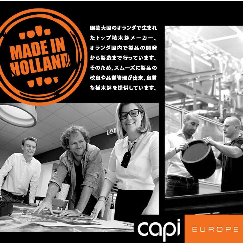 植木鉢 大型植木鉢 鉢 スクエア 角型 カピ アイボリー ブラック Capi キューブポット リブ 30cm 送料無料 hnw1 |  | 13