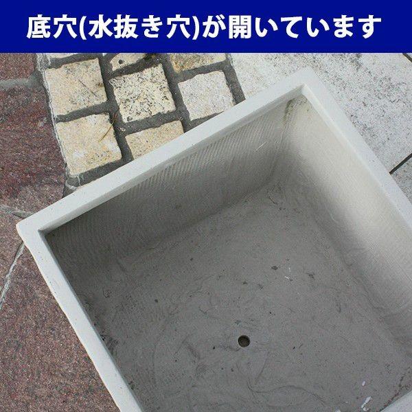グラスファイバー 植木鉢　キューブ　ブリック　LL/樹脂製植木鉢/ファイバークレイ/大型プランター |  | 02