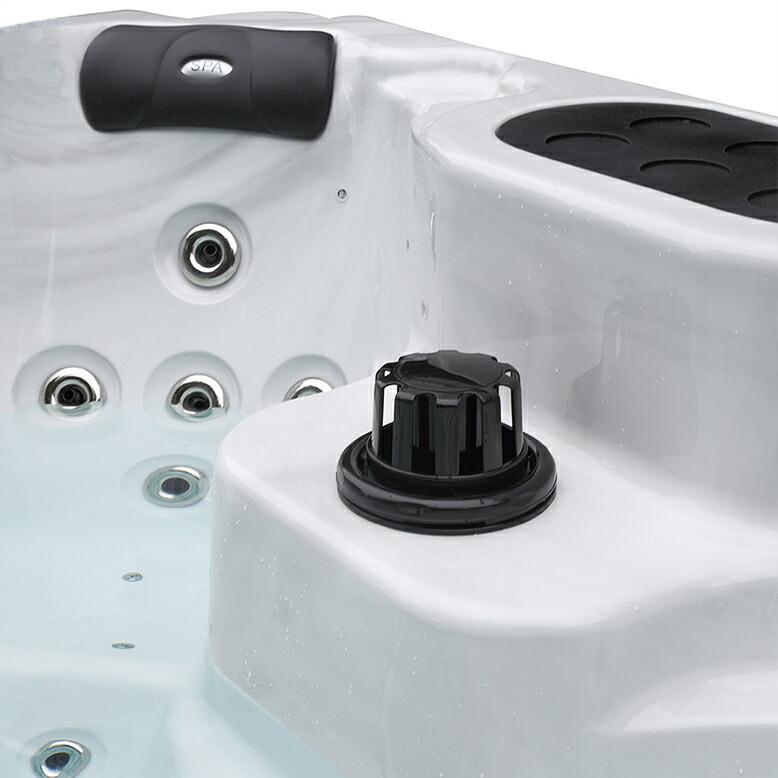 受注生産 ジェットバス プール 大型スパ 埋め込み式 置き型 ジャグジー 7-8人用 水量1500L SPA 横幅3200×奥行2300×高さ1000mm M-3303 | DEPOS | 07
