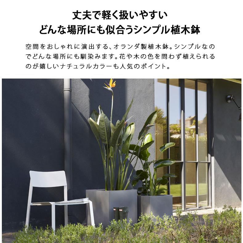 植木鉢 大型植木鉢 Capi キューブポット スムース 30cm  送料無料  鉢カバー 角型  カピ ブラック kbl902 ライトグレー kgr902 |  | 05