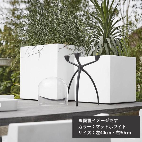 グラスファイバー製 大型植木鉢 キューブポット60cm 樹脂製 ファイバークレイ 鉢 大型プランター スクエア 角型 四角 P101b 5 Depos Life Style 通販 Yahoo ショッピング