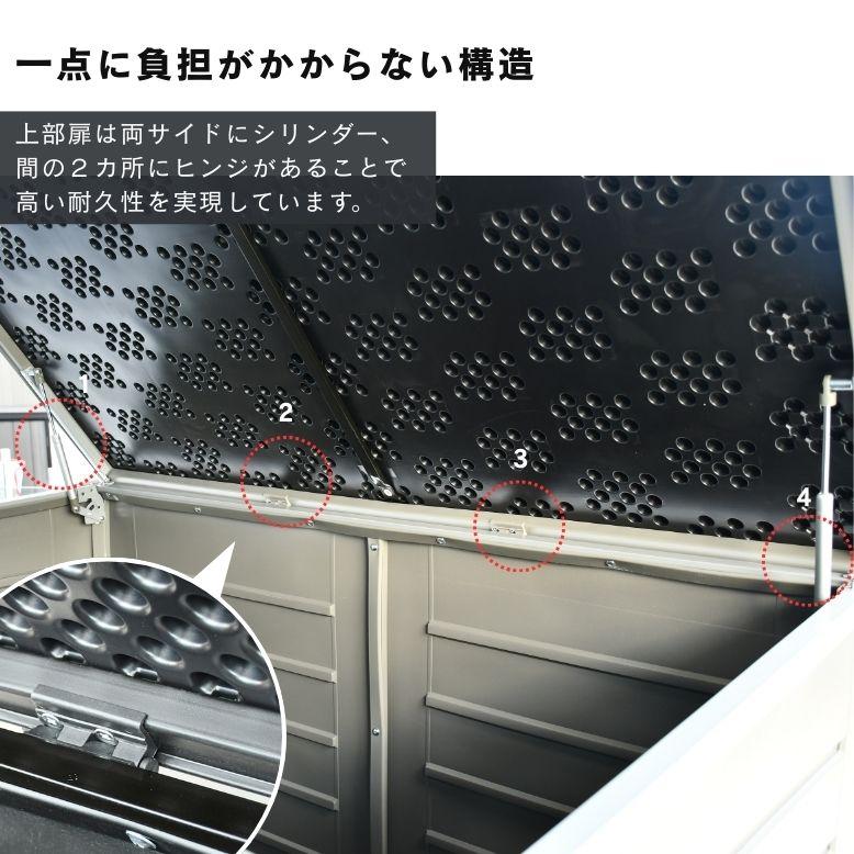 物置 ゴミ箱 おしゃれ 収納庫 屋外収納  ストッカー 園芸用品 ガーデニング  屋外 小型 大型タイヤ DIY キャンプ 中型 小屋 ニュー マックス【大型宅配便】 |  | 09