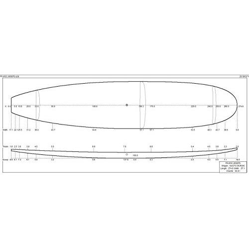 数量限定 Fresh サーフボード (EPSフォーム）90 22.5 2.75 FR-MGC-900EPS-32Semi-602-5198 【JSB1978990023】(70807円)