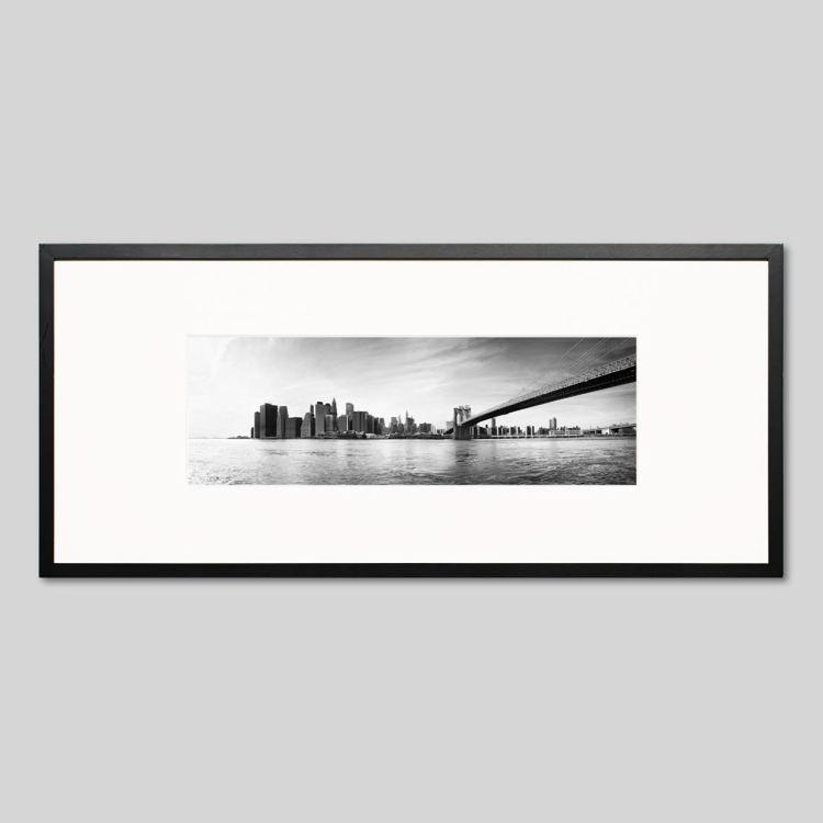 ニューヨーク写真 ブルックリン橋 アートフォト額装L AnZhongArt