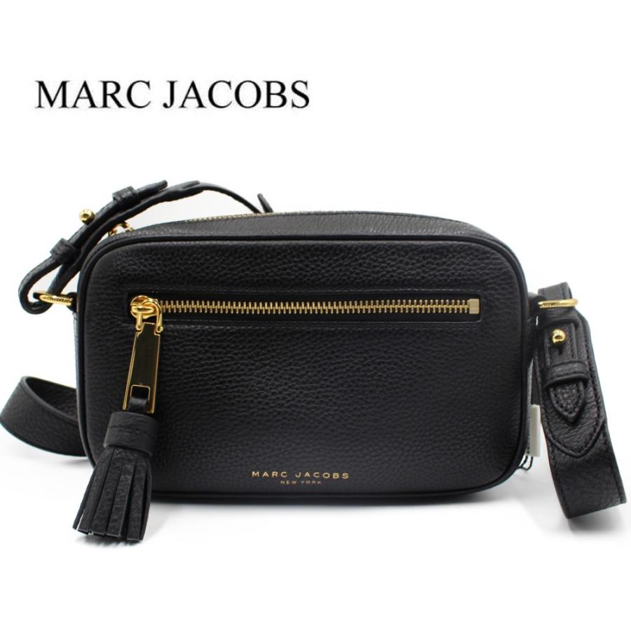 マークジェイコブス バッグ レザー ショルダーバッグ クロスボディバッグ ブラック Marc Jacobs Zoom Leather Crossbody Bag | MARC JACOBS