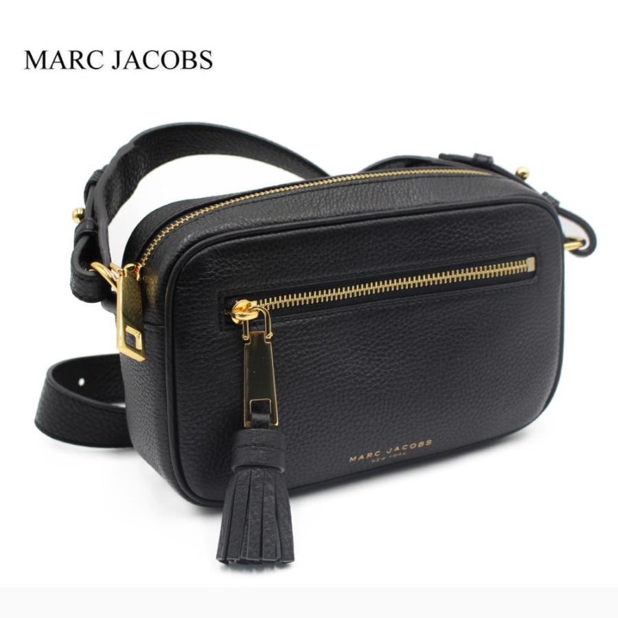 マークジェイコブス バッグ レザー ショルダーバッグ クロスボディバッグ ブラック Marc Jacobs Zoom Leather Crossbody Bag | MARC JACOBS | 01